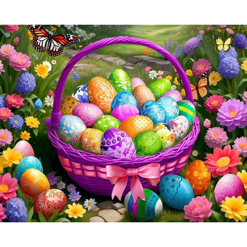 Springbok Easter In Bloom 500 Piece Jigsaw Puzzle For Adults And Families