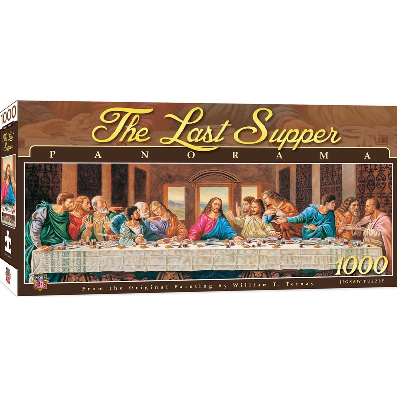 The Last Supper Panoramic 1000 Pc