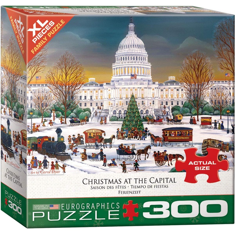 Christmas At The Capitol Family Puzzle 300Pc