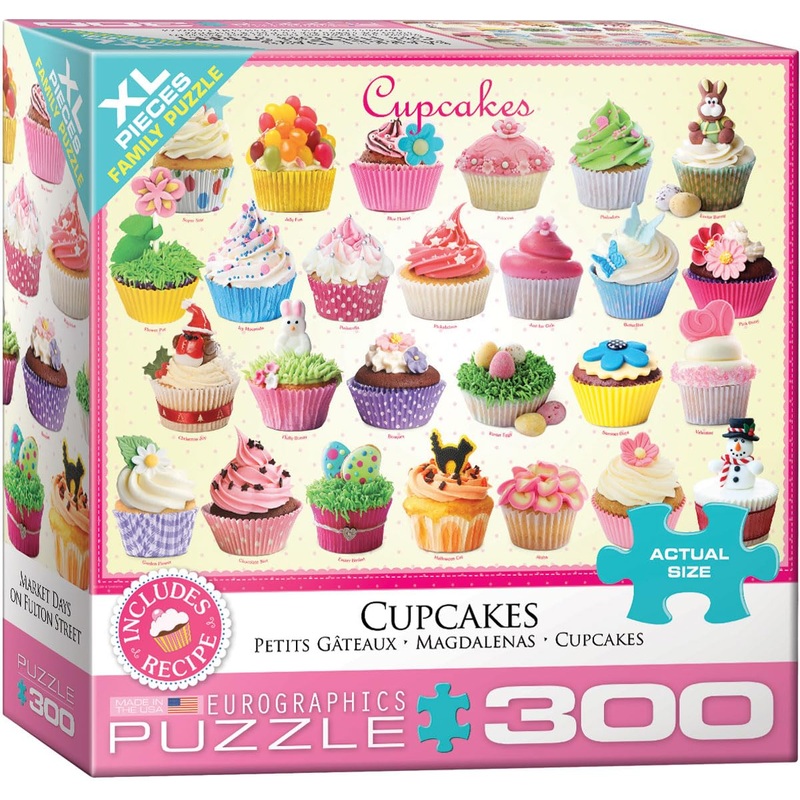 Cupcakes Puzzle, 300-Piece