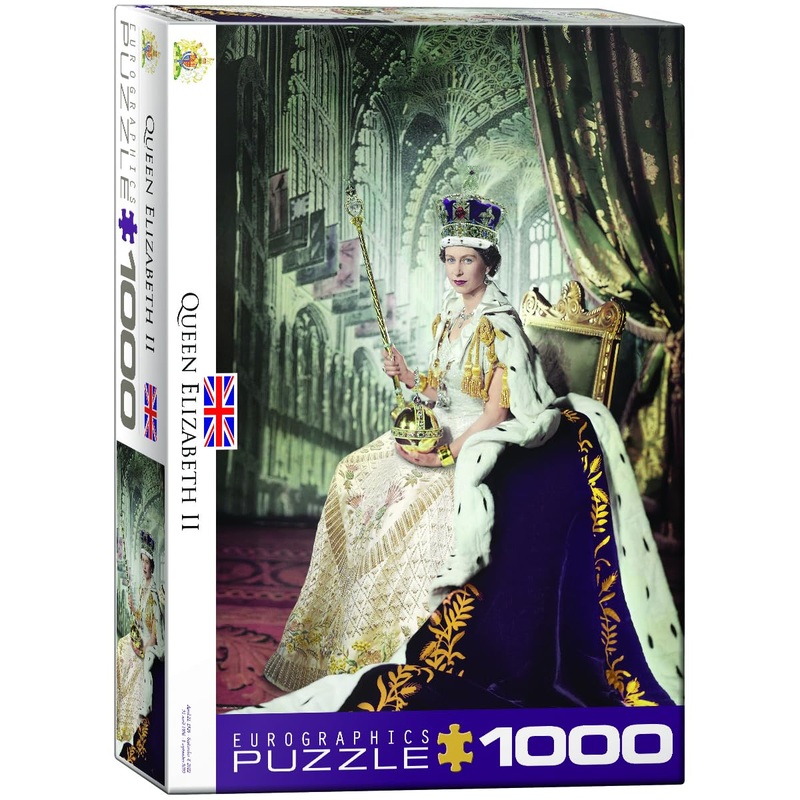Eurographics 6000-0919 Queen Elizabeth Ii 1000-Piece Puzzle