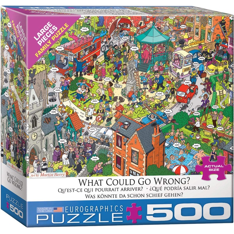 Eurographics 8500-5460 What Could Go Wrong? By Martin Berry 500- Piece Puzzle