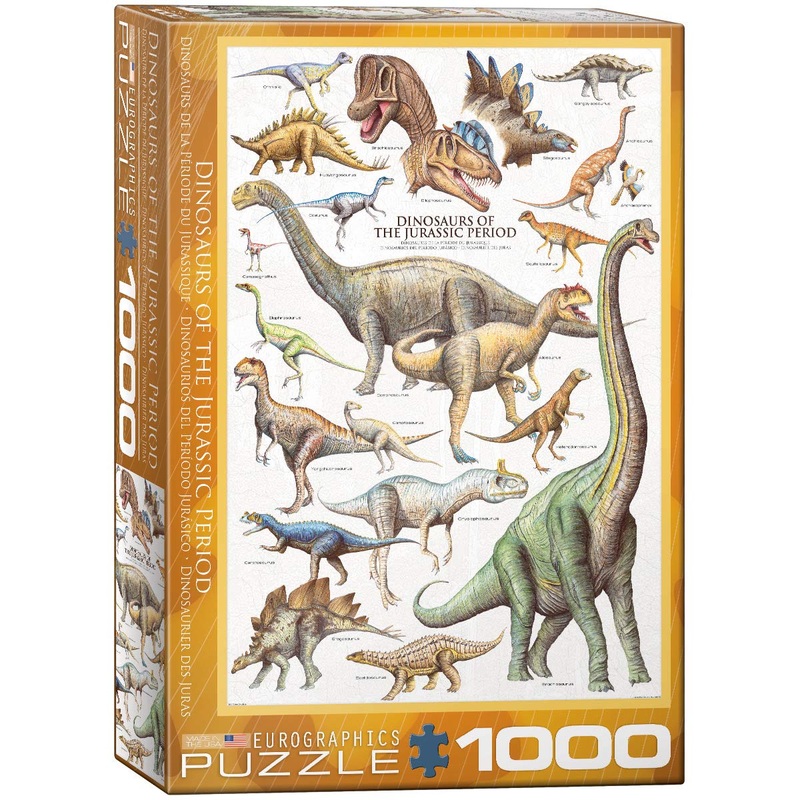 Eurographics Dinosaurs Jurassic 1000 Piece Puzzle (6000-0099)