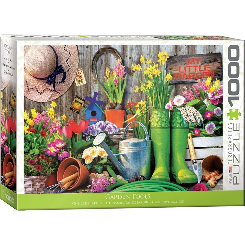 Eurographics (Eurhr Garden Tools 1000Piece Puzzle 1000Piece Jigsaw Puzzle (6000-5391) , Green