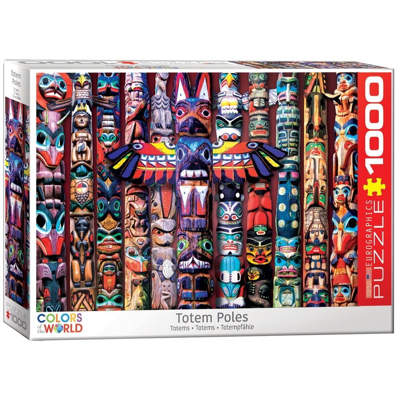 Eurographics (Eurhr Totem Poles 1000Piece Puzzle 1000Piece Jigsaw Puzzle (6000-5349)