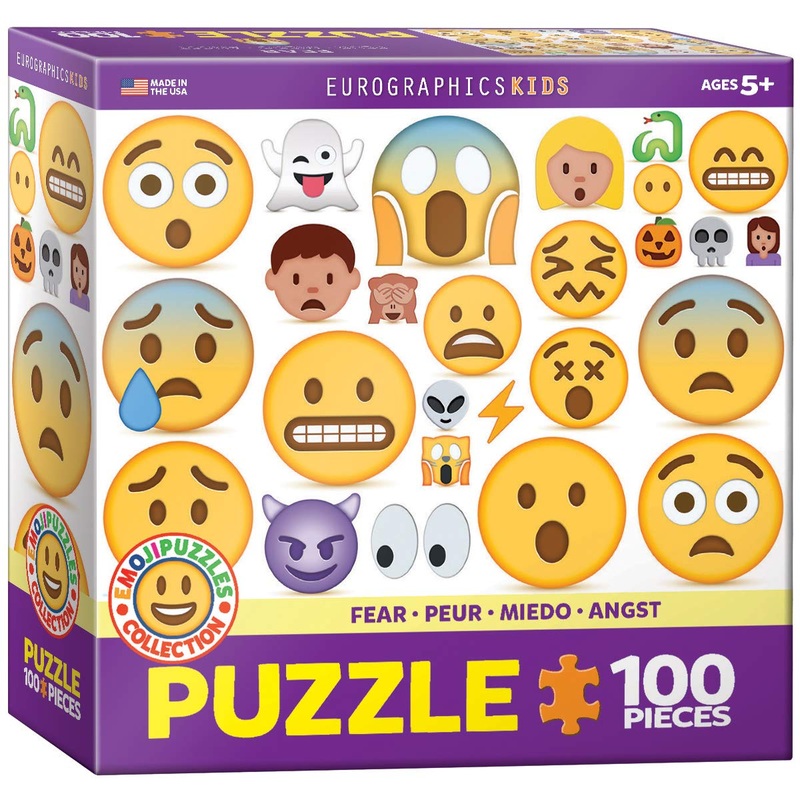 Eurographics Fear Emoji (100 Piece) Puzzle