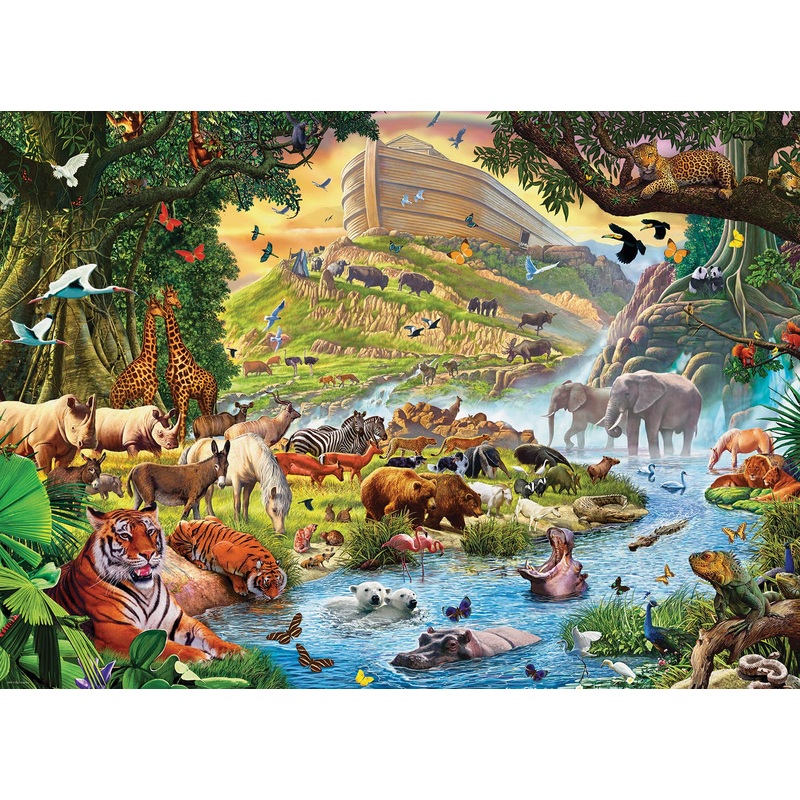 Eurographics Noah'S Ark Before The Rain Puzzle 300 Pieces Steve Crisp