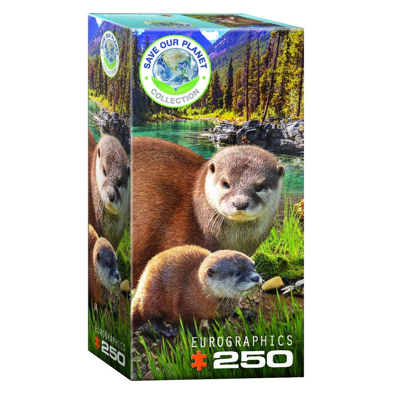 Eurographics Otters 250-Piece Puzzle