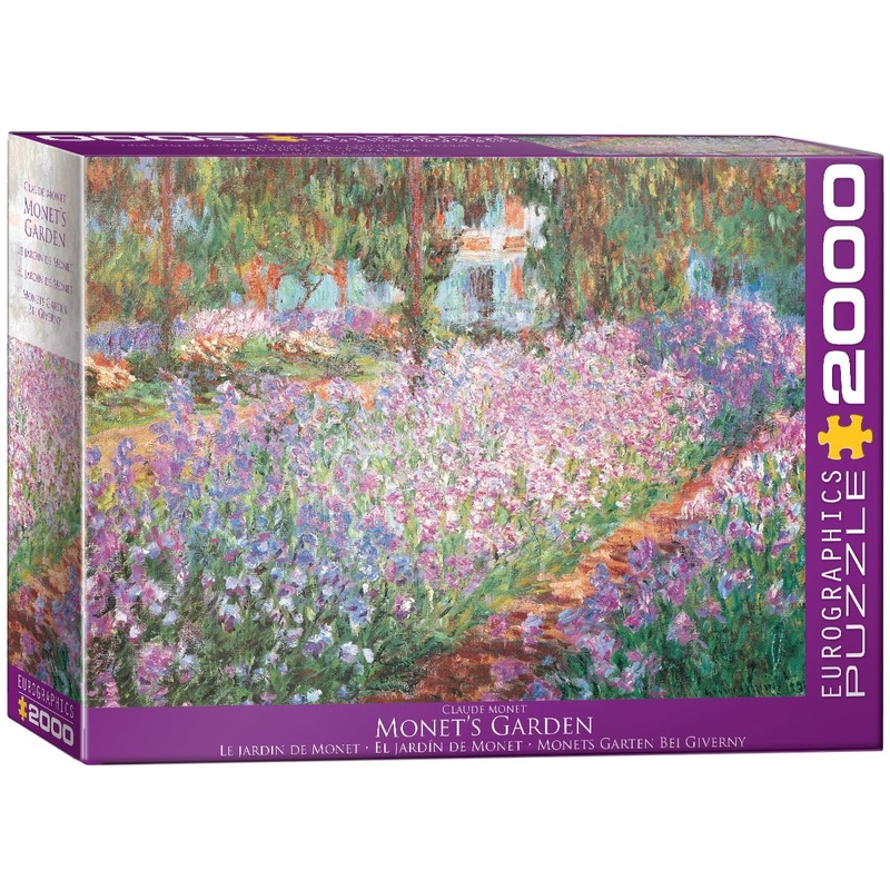 Eurographics The Artist'S Garden By Claude Monet Puzzle (2000 Piece) (8220-4908)