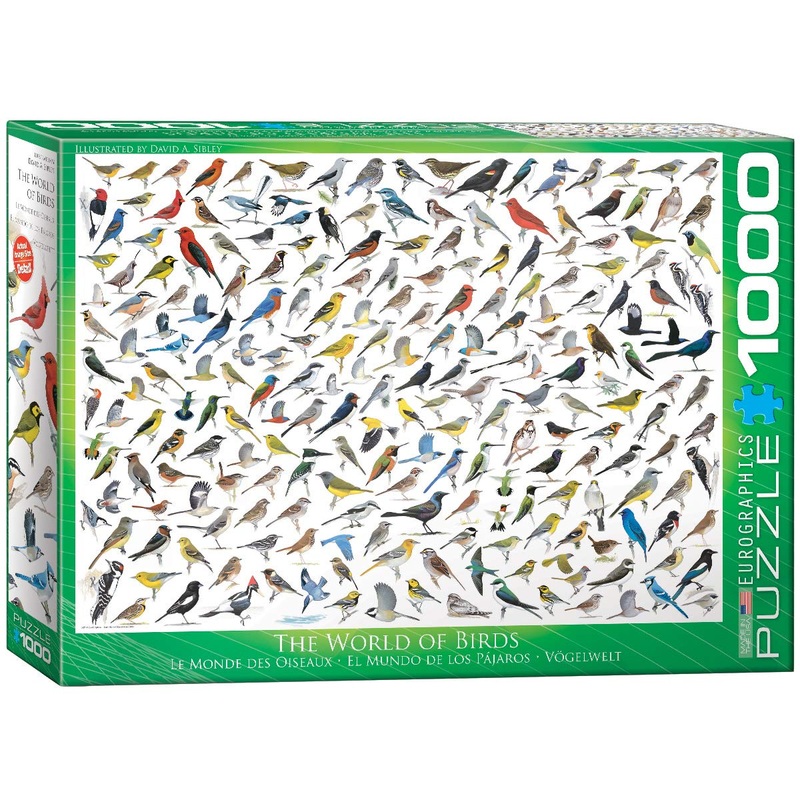 Eurographics The World Of Birds (1000 Piece) Puzzle
