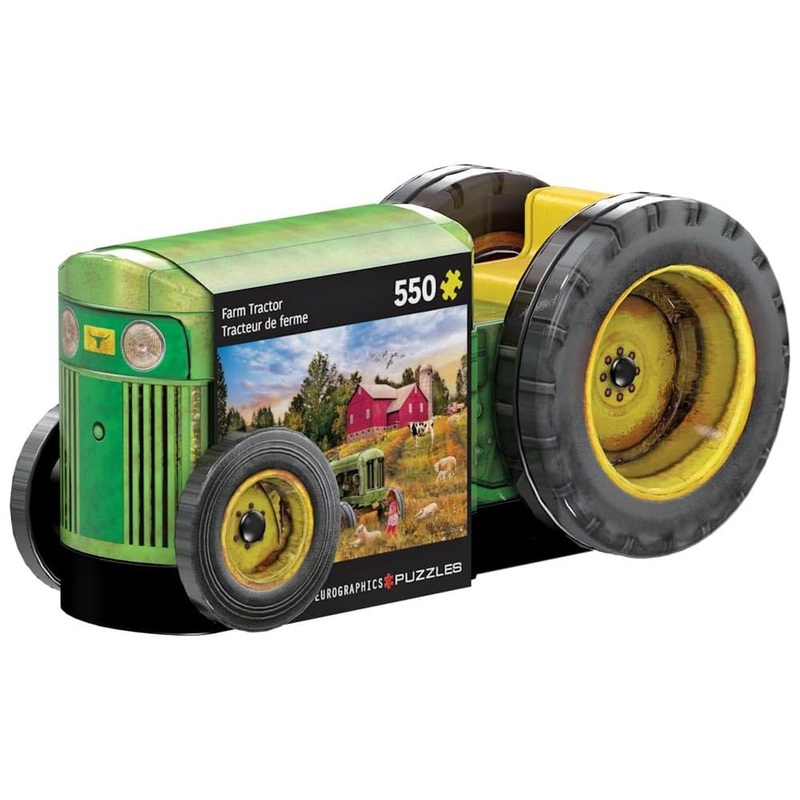 Eurographics Tractor Tin Jigsaw Puzzle