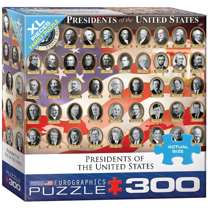 Eurographics Us Presidents Jigsaw Puzzle (300-Piece)