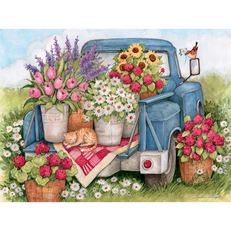 Lang 500 Piece Puzzle, Fresh Bunch