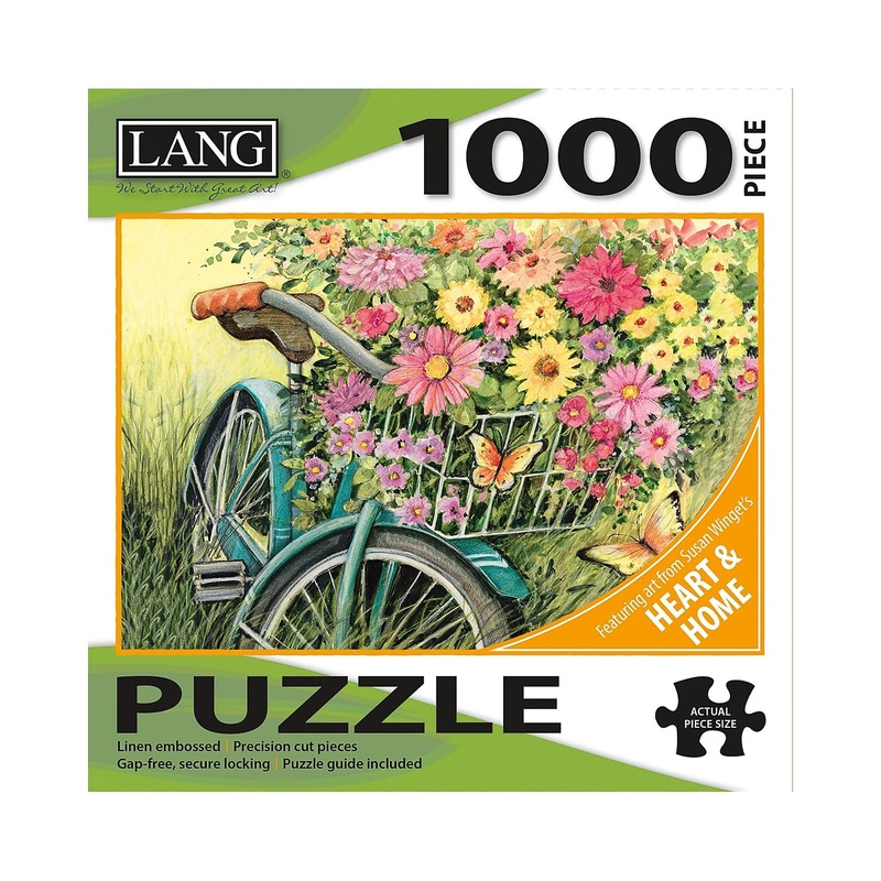 Lang Bicycle Boquet Puzzle - 1000 Pc (5038031)