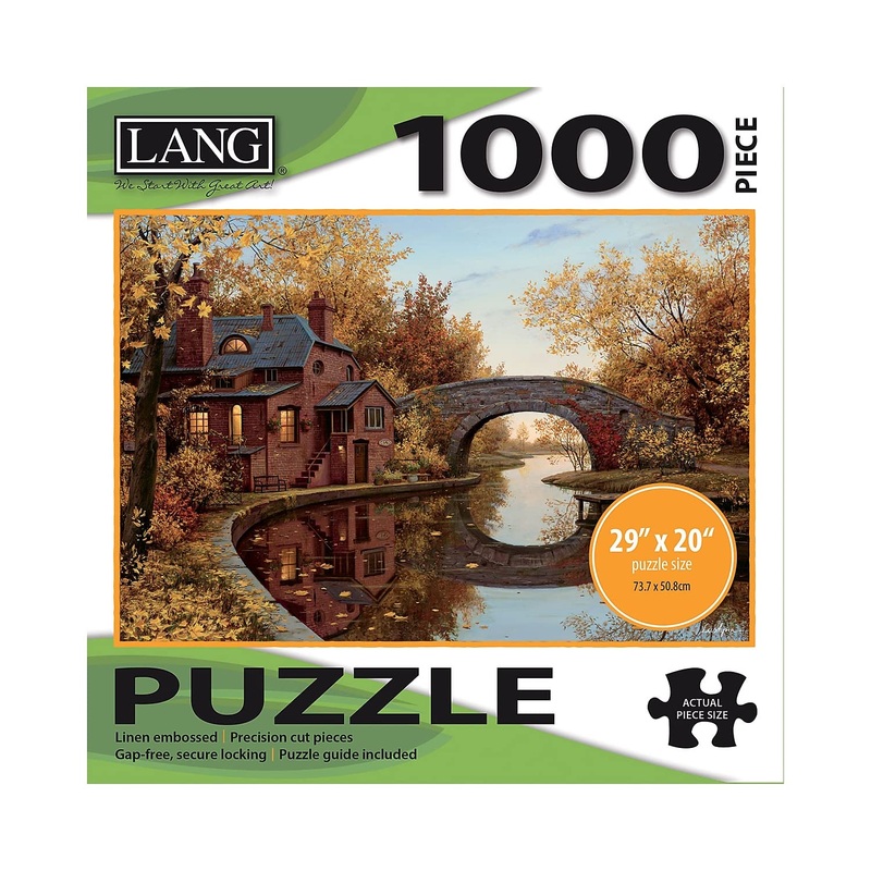 Lang House By The River Puzzle - 1000 Pc (5038016)