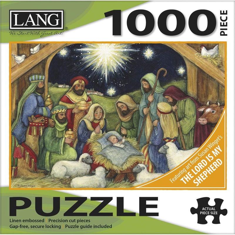 Lang Nativity 1000 Piece Jigsaw Puzzle