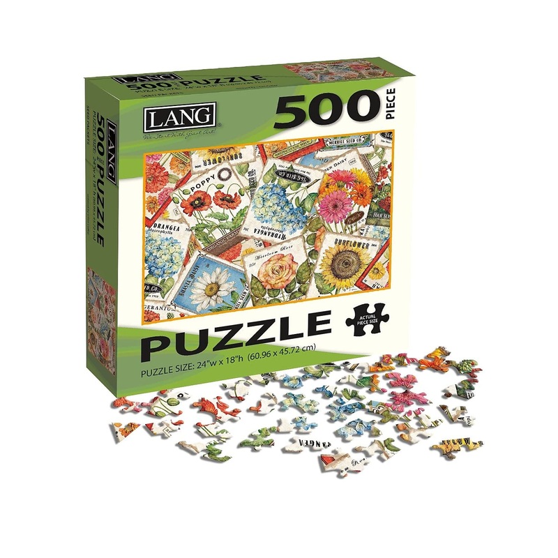 Lang Seed Packets 500 Piece Puzzle (5039122)