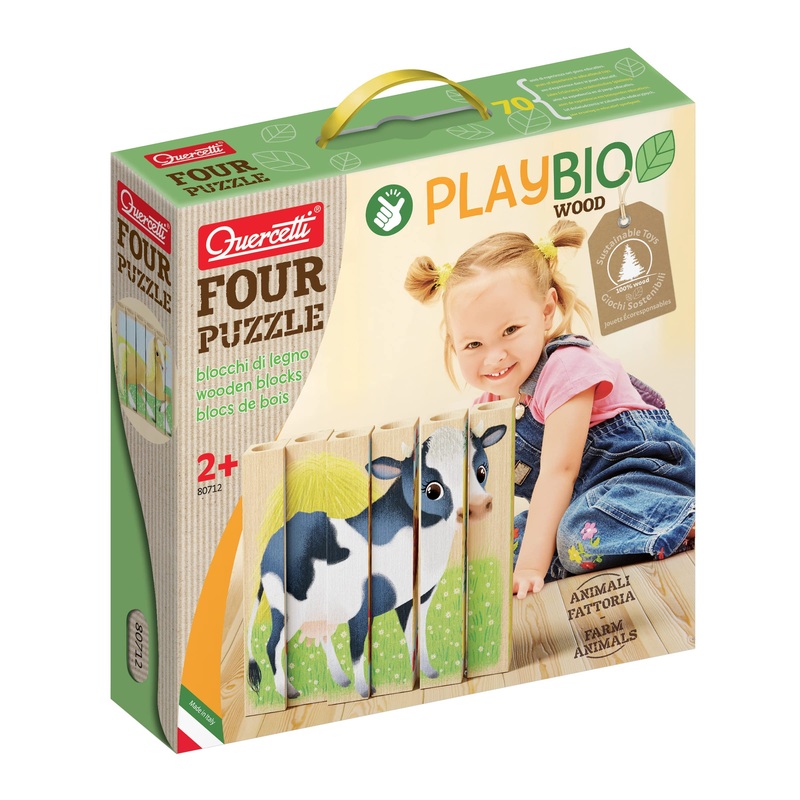 Mix-N-Match Wood Puzzle Baby Animal