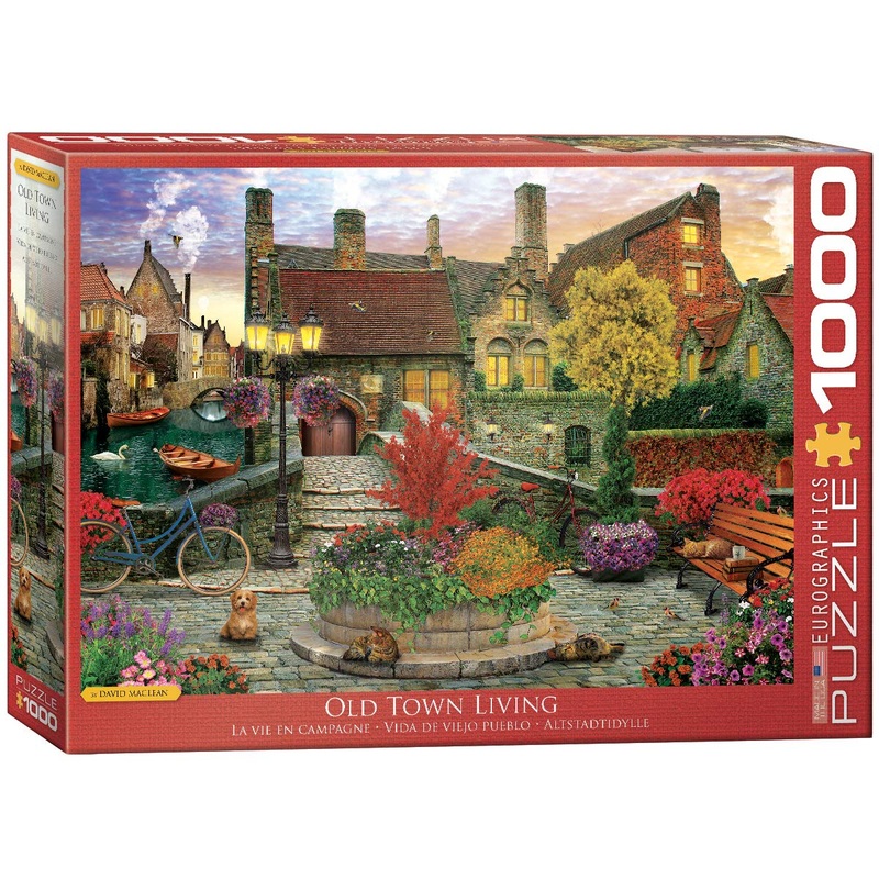 Old Town Living By David Mclean