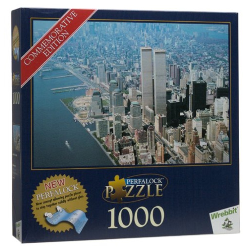 Perfalock New York Series 1000-Piece Puzzle: Above New York City