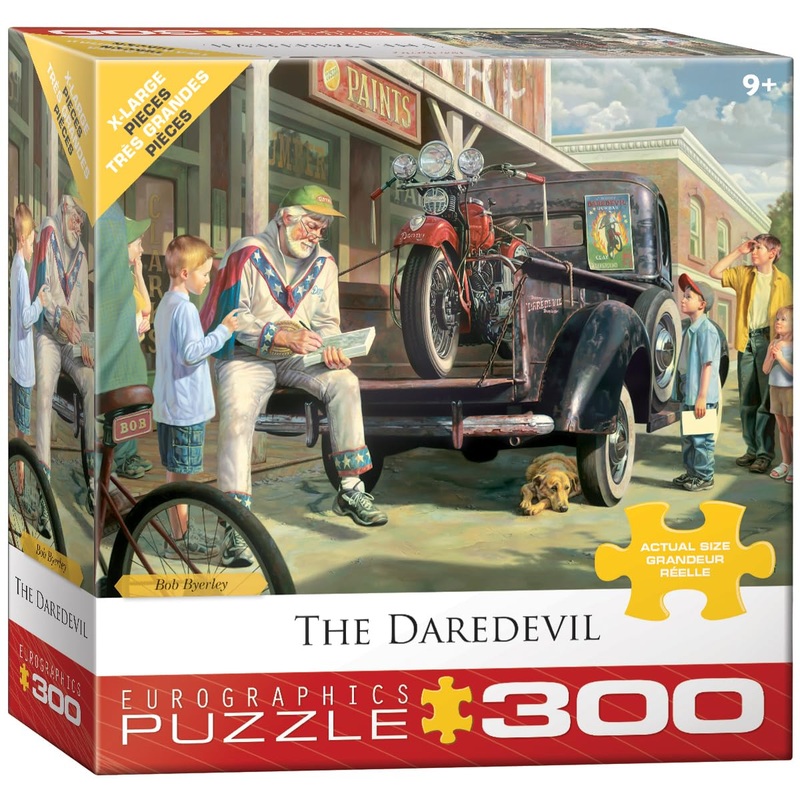 The Daredevil By Bob Byerley Puzzle, 300-Piece