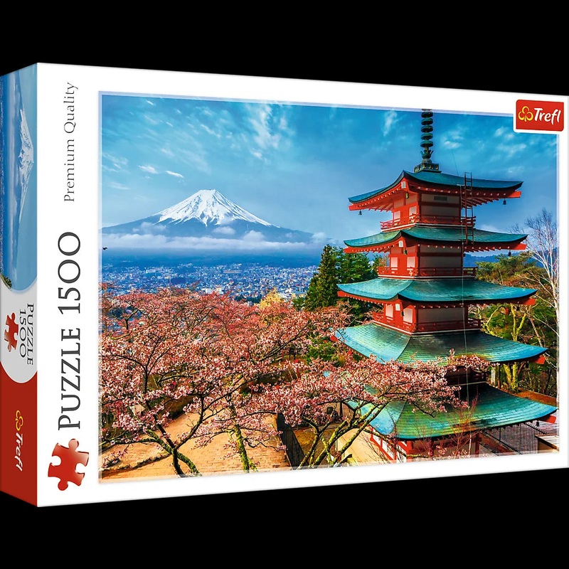 Trefl 1500 Piece Jigsaw Puzzle, Mount Fuji