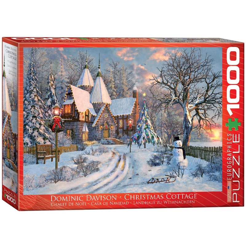 Christmas Cottage By Dominic Davison