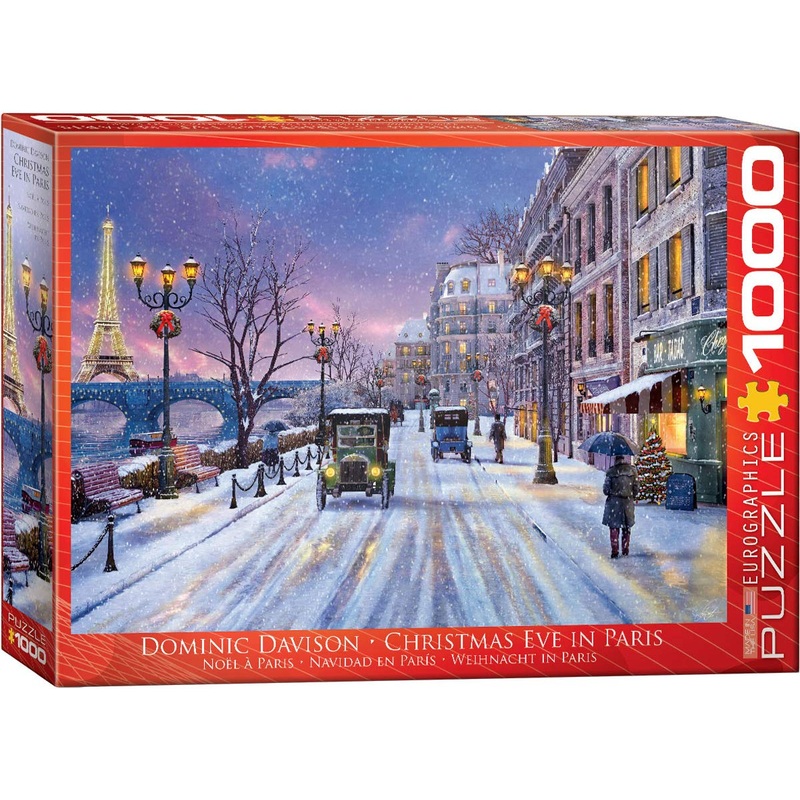 Christmas Eve In Paris By Dominic Davison