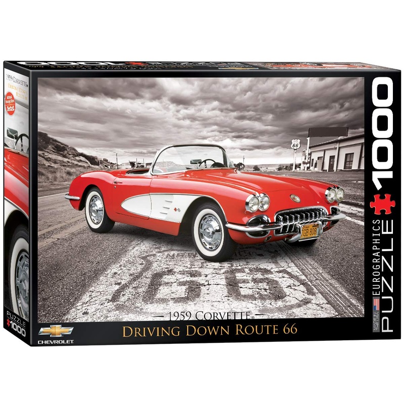 Driving Down Route 66-1959 Corvette