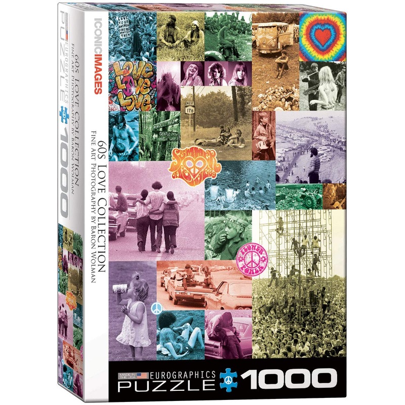 Eurographics 60S Love Collection By Baron Wolman 1000-Piece Puzzle