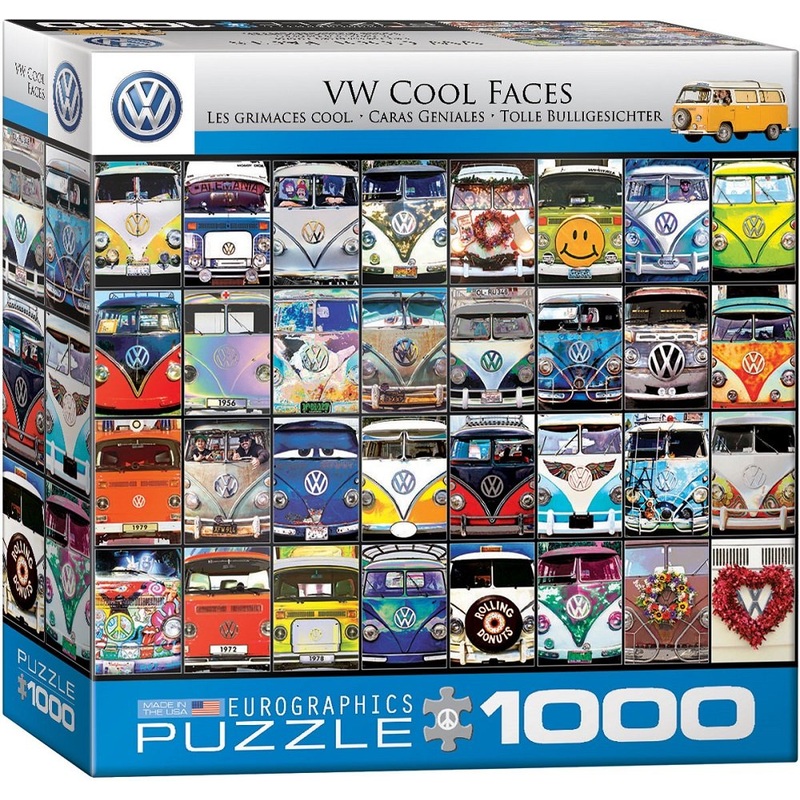 Eurographics 8000-0870 Vw Cool Bus Puzzle (1000 Pieces)