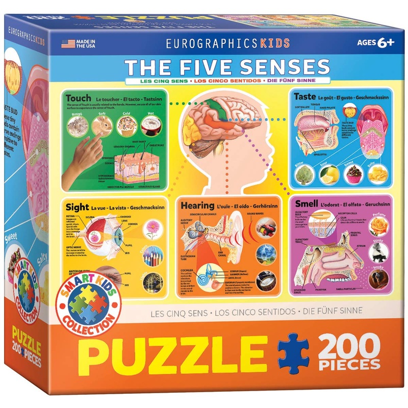 Eurographics Five Senses Jigsaw Puzzle (200-Piece)