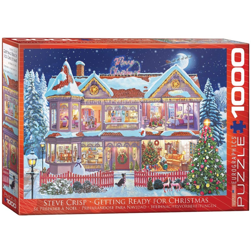 Eurographics Getting Ready For Christmas Puzzle (1000 Pieces) (6000-0973)