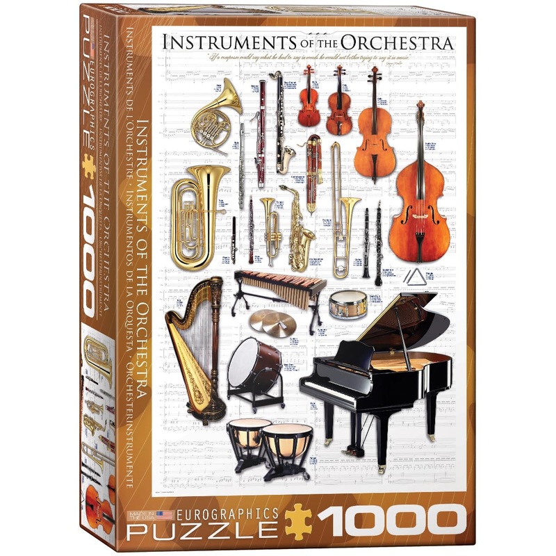 Eurographics Instruments Of The Orchestra Puzzle (1000-Piece) (6000-1410)