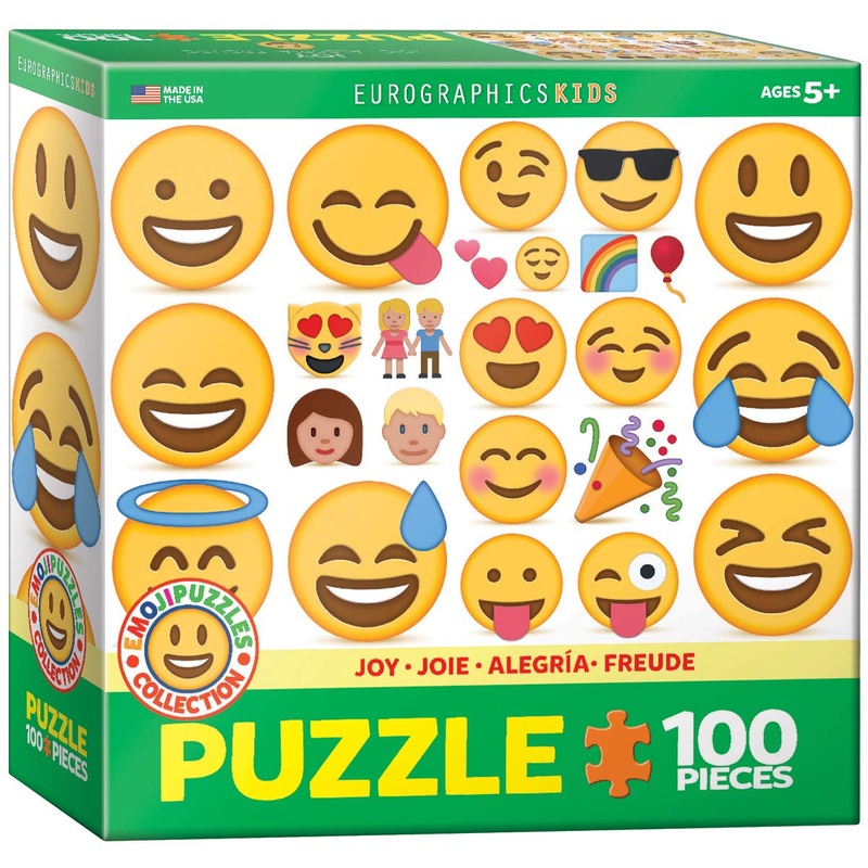 Eurographics Joy Emoji (100 Piece) Puzzle, Multi