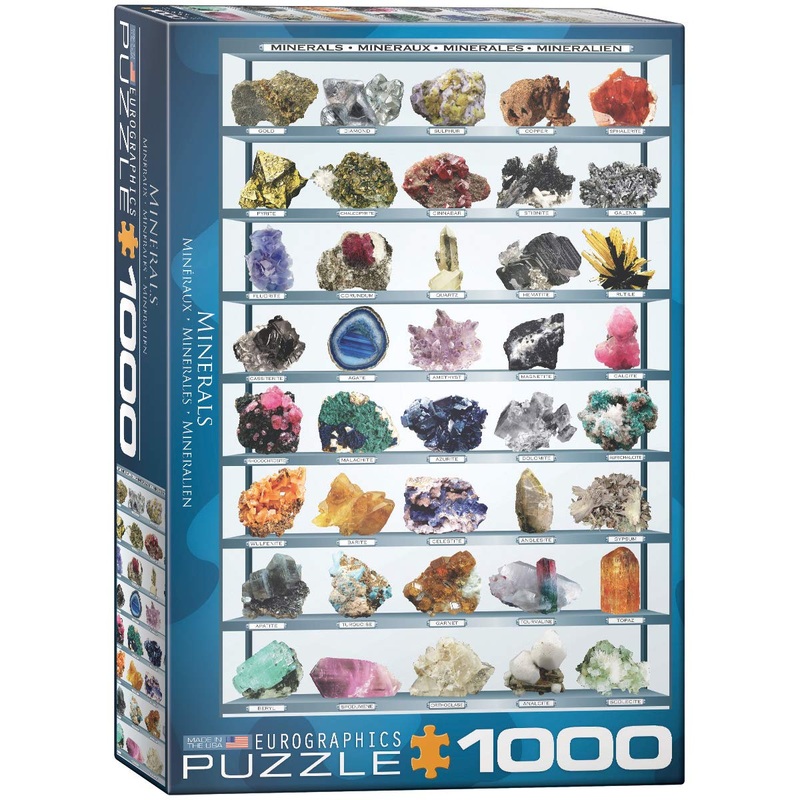 Eurographics Minerals Of The World 1000 Piece Puzzle (6000-2008)
