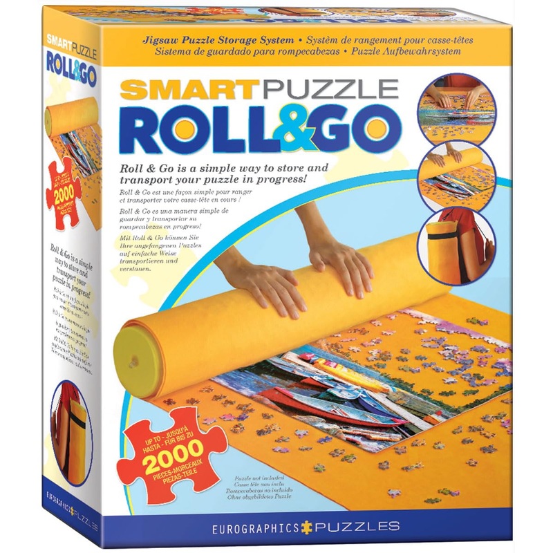 Eurographics Roll & Go Jigsaw Puzzle Mat (Fits Up To 2000 Pieces) (8955-0102) , Yellow