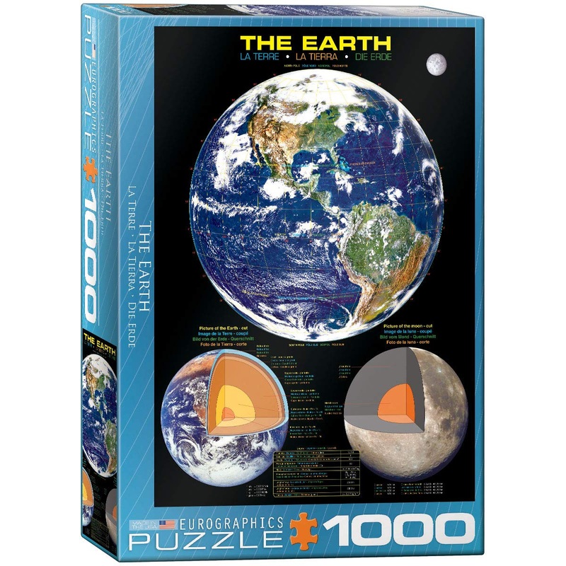 Eurographics The Earth 1000 Piece Puzzle