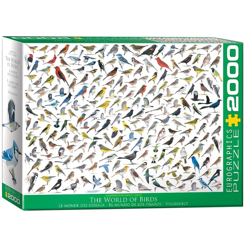Eurographics The World Of Birds (2000 Piece) Puzzle (8220-0821)