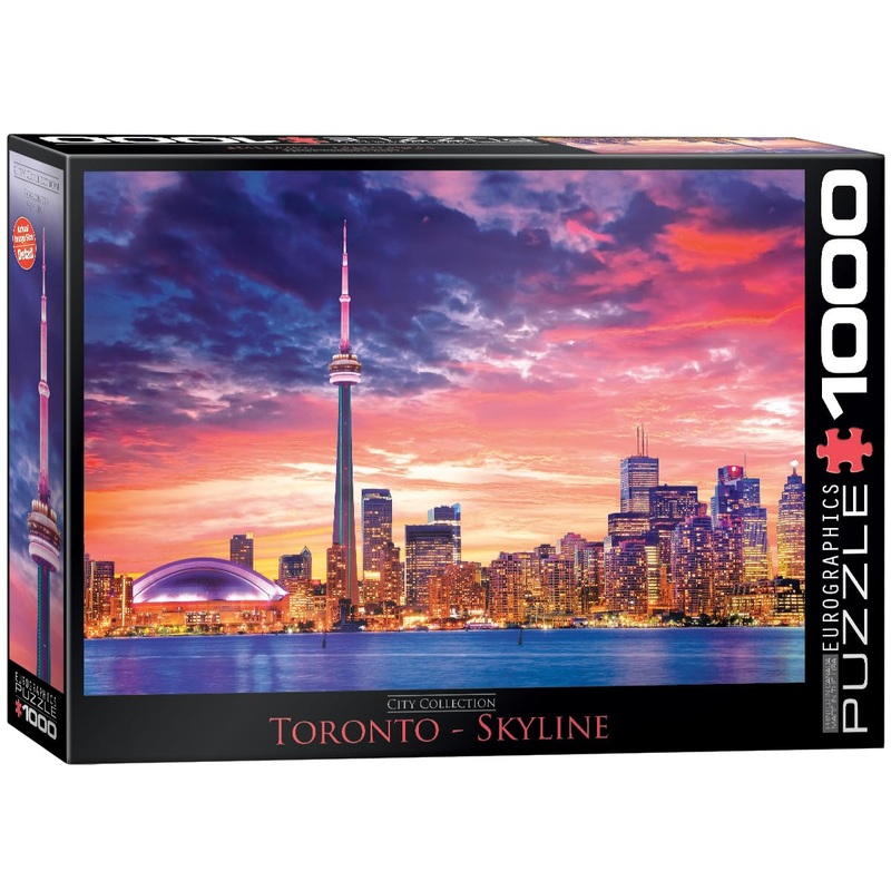 Eurographics Toronto Jigsaw Puzzle (1000-Piece) , Blue