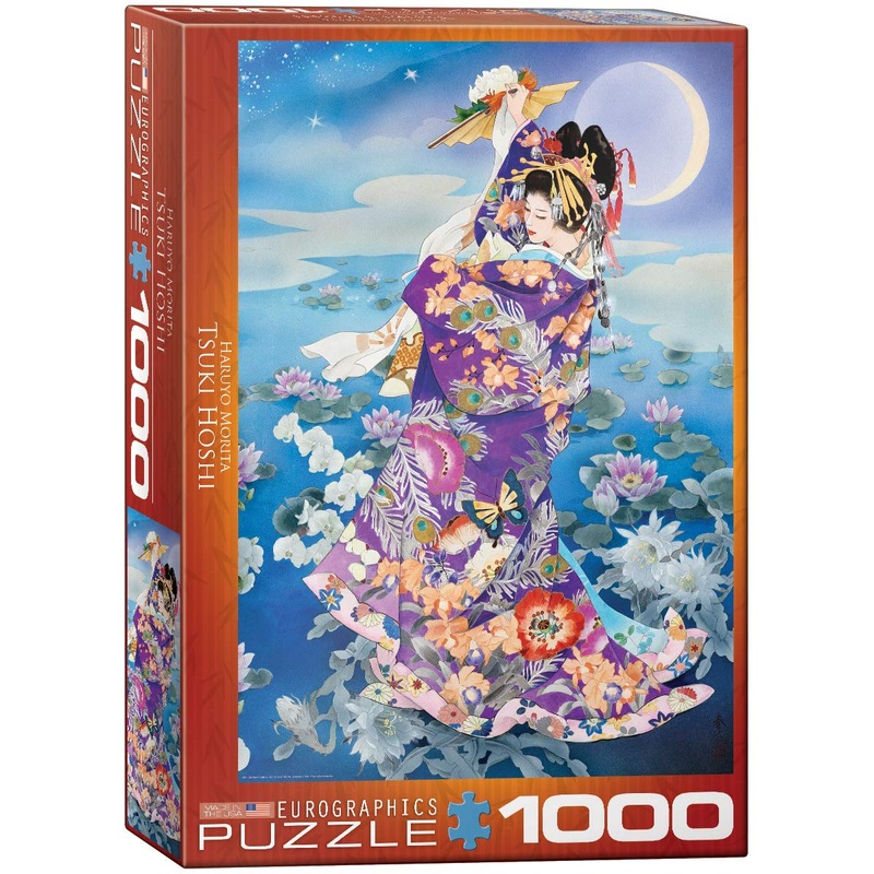 Eurographics Tsuki Hoshi By Haruyo Morita Jigsaw Puzzle (1000-Piece)