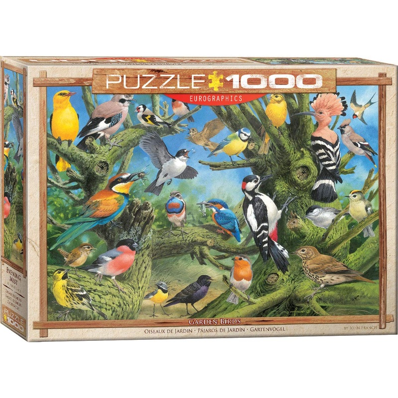 Garden Birds 1000Pc Puzzle