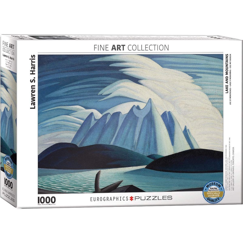 Lake And Mountain By Lawren Harris