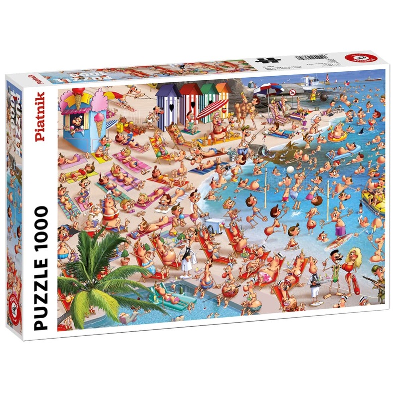 Piatnik Beach 1000 Piece Francois Ruyer Jigsaw Puzzle