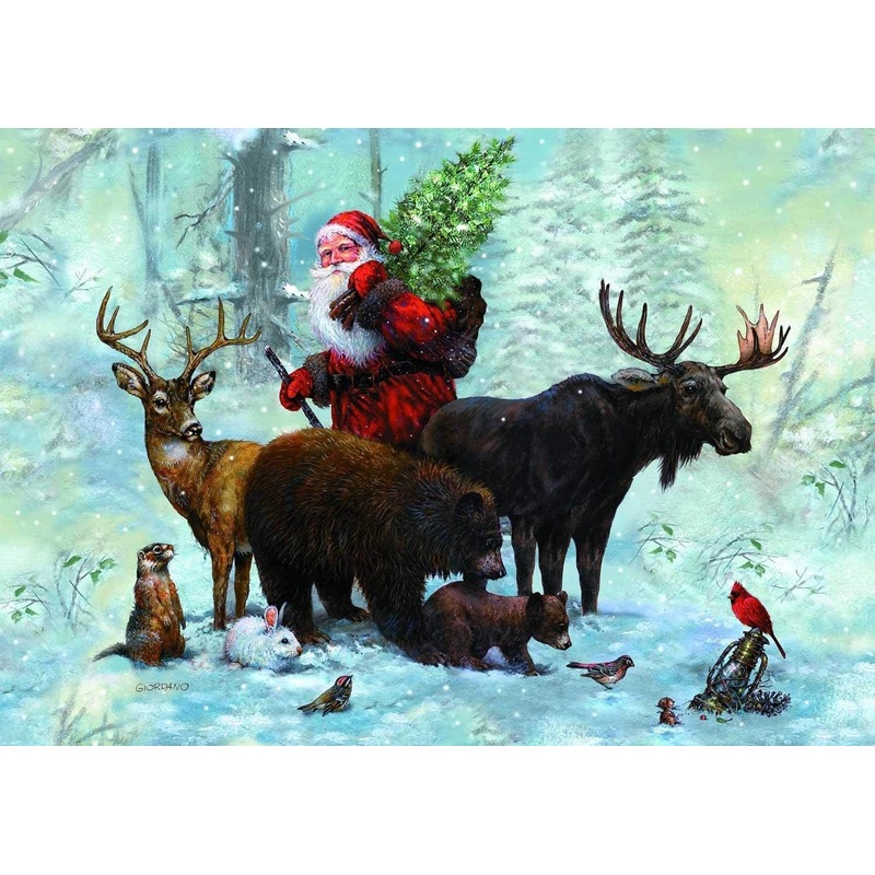 Piatnik Santa'S Team Jigsaw Puzzle (1000 Pieces)