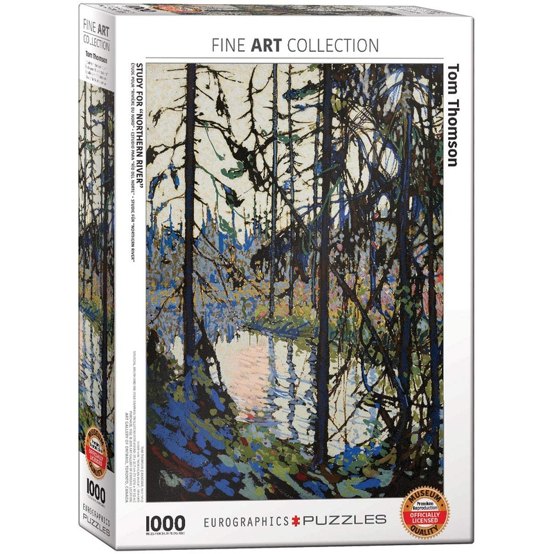 Study For Northern River By Tom Thomson