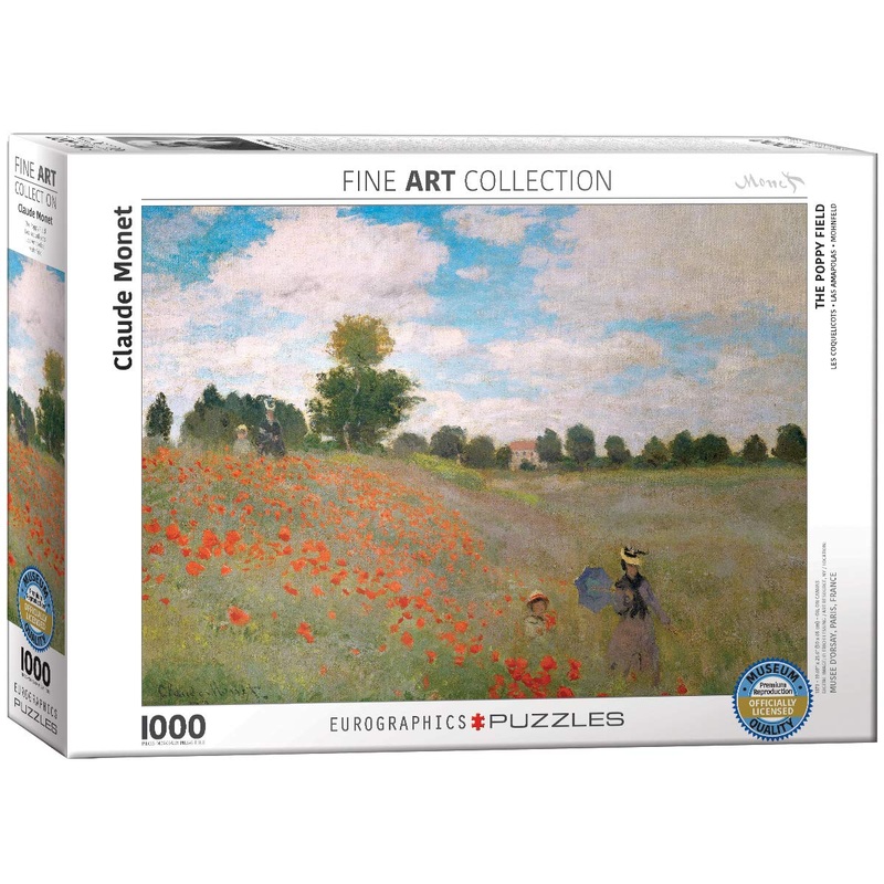 The Poppy Field By Claude Monet