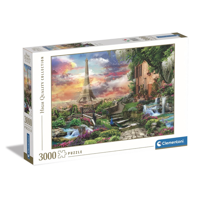 Clementoni - 33550 Collection Puzzle Paris Dream - Jigsaw Puzzle 3000 Pieces, Made In Italy, Jigsaw Puzzle For Adults
