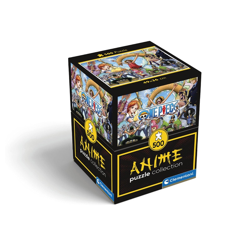 Clementoni 35136 Anime One 500 Pieces, Jigsaw Puzzle For Adults-Made In Italy