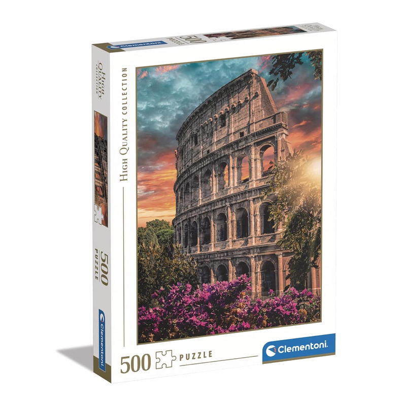 Clementoni 35145 Collection Flavian Amphitheatre 500 Pieces, Jigsaw Puzzle For Adults-Made In Italy, Multi-Coloured